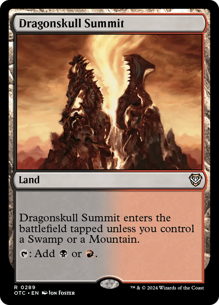 Dragonskull Summit — Outlaws of Thunder Junction Commander — Magic: The Gathering
