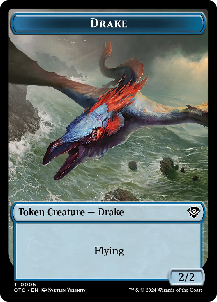 Drake — Outlaws of Thunder Junction Commander — Magic: The Gathering