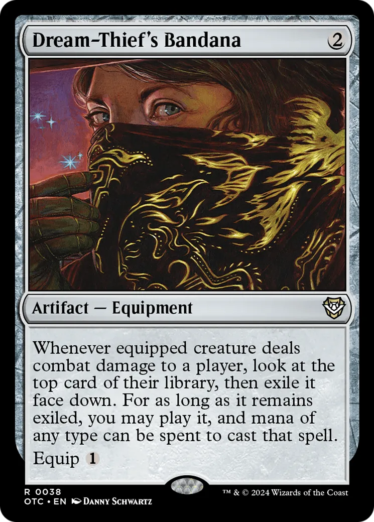 Dream-Thief's Bandana — Outlaws of Thunder Junction Commander — Magic: The Gathering