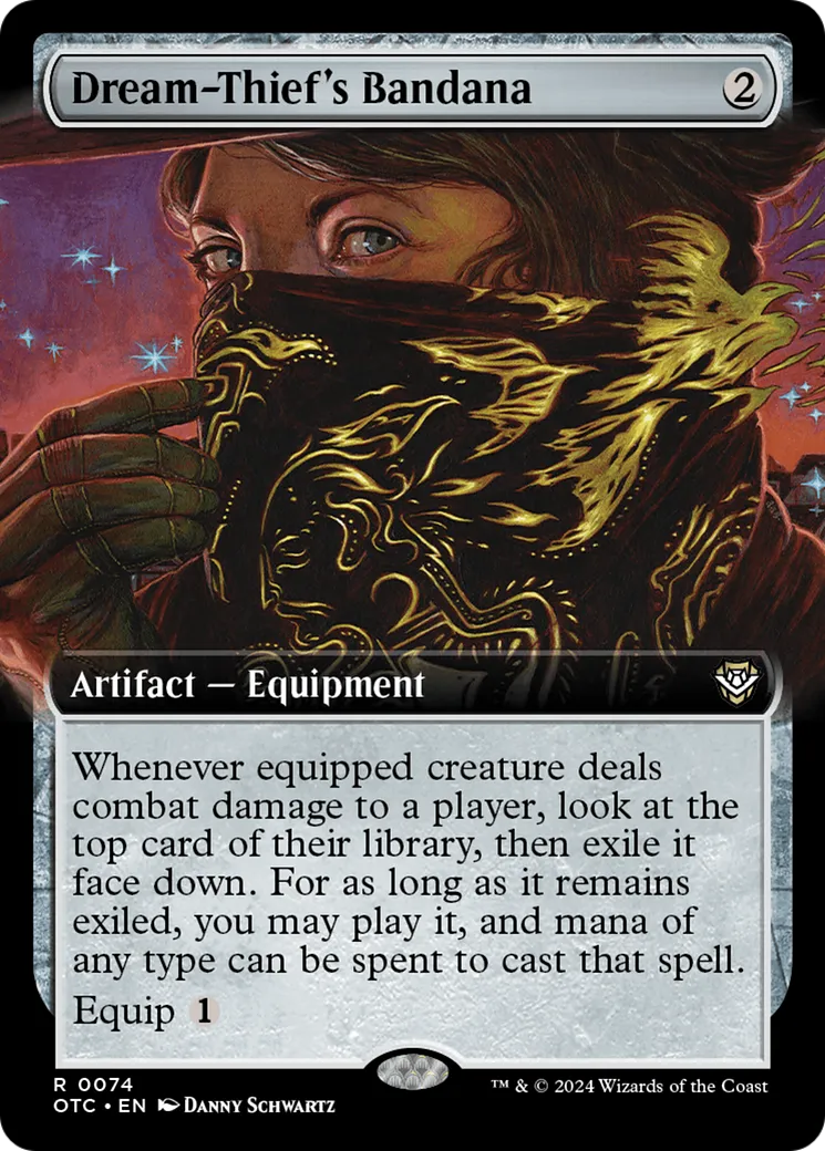 Dream-Thief's Bandana — Outlaws of Thunder Junction Commander — Magic: The Gathering