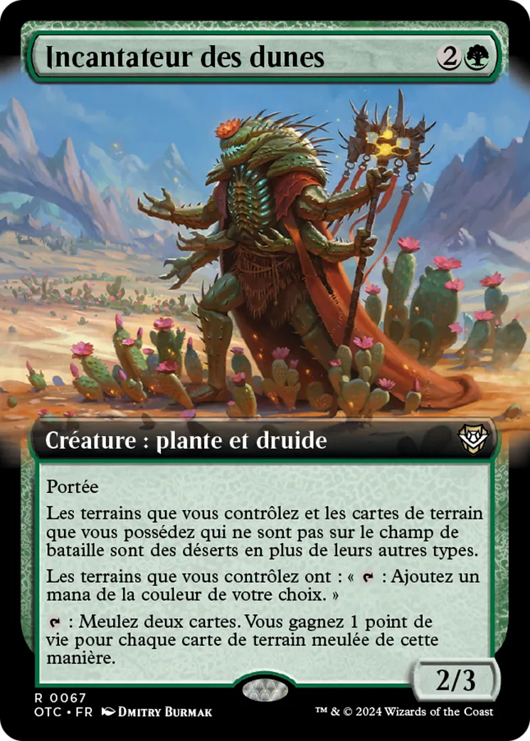 Incantateur des dunes — Outlaws of Thunder Junction Commander — Magic: The Gathering