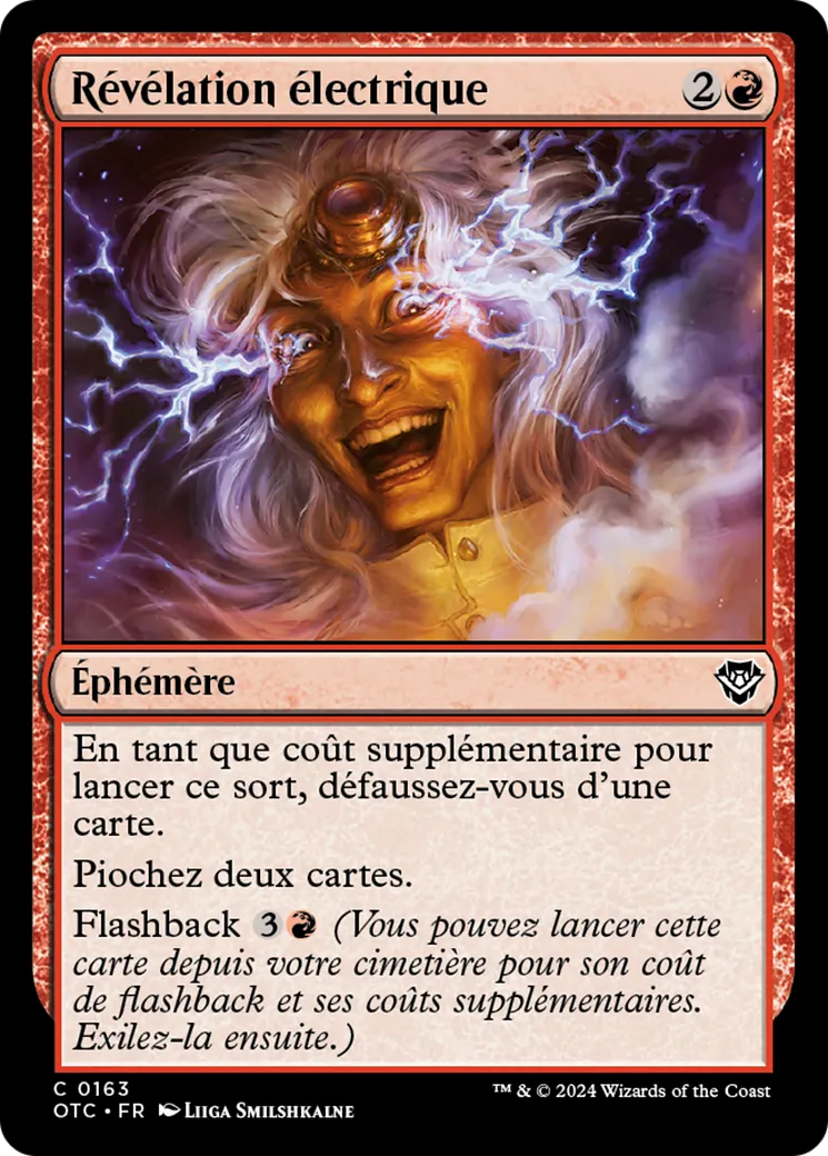 Révélation électrique — Outlaws of Thunder Junction Commander — Magic: The Gathering