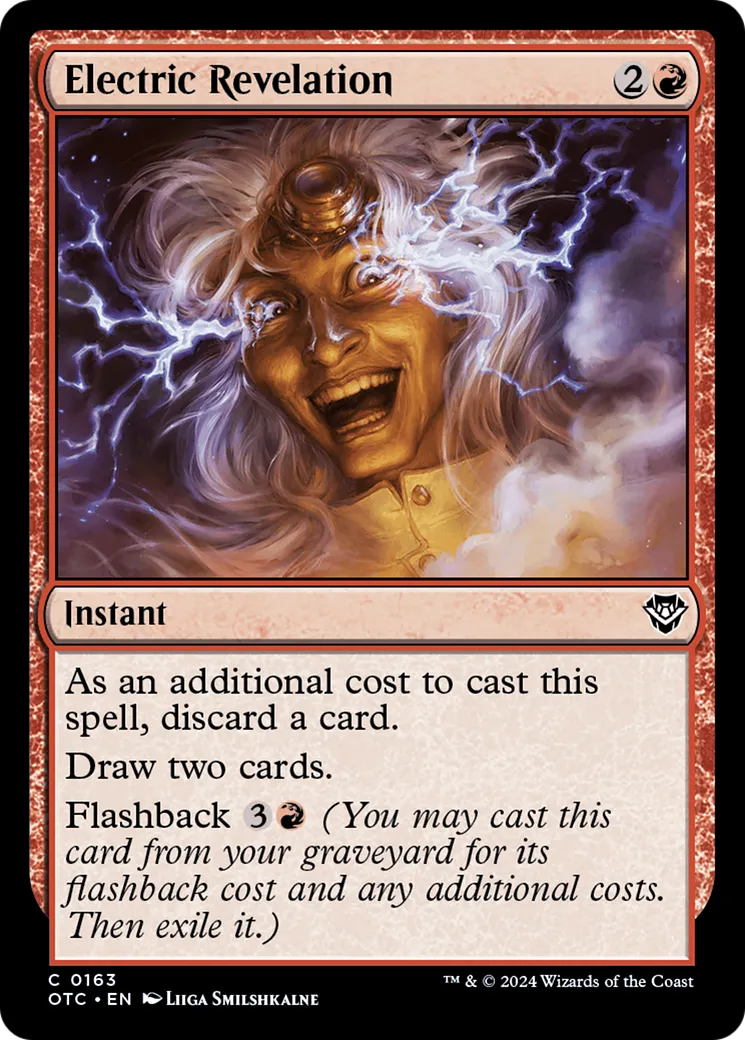 Electric Revelation — Outlaws of Thunder Junction Commander — Magic: The Gathering