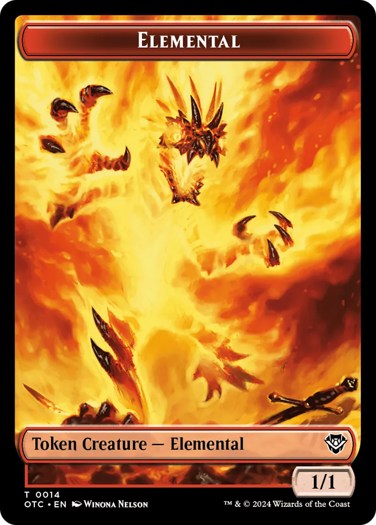 Elemental — Outlaws of Thunder Junction Commander — Magic: The Gathering