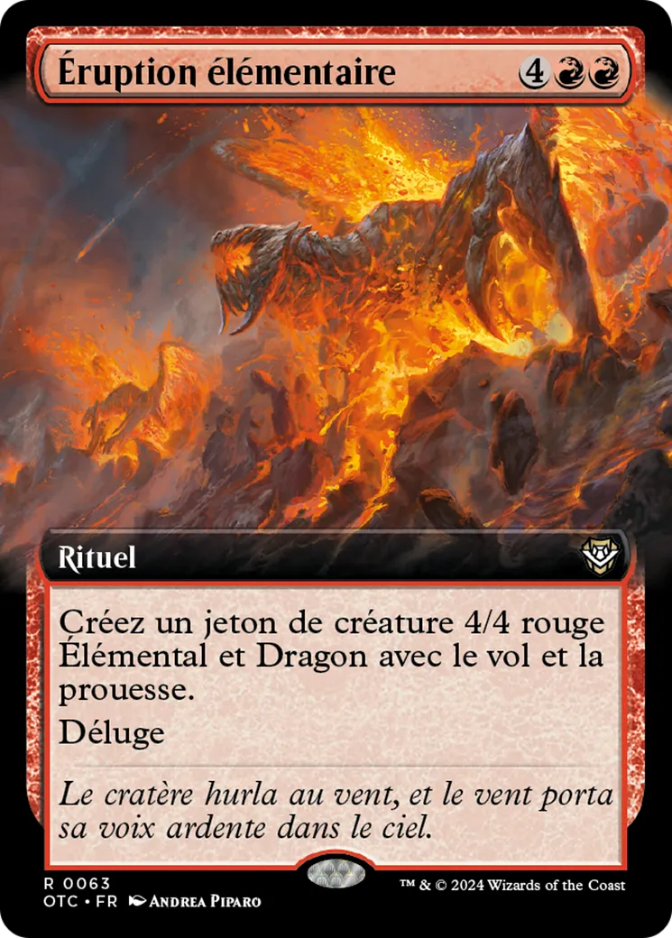 Éruption élémentaire — Outlaws of Thunder Junction Commander — Magic: The Gathering