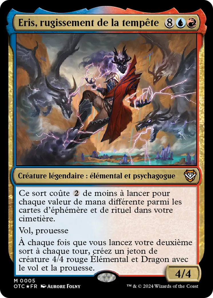 Eris, rugissement de la tempête — Outlaws of Thunder Junction Commander — Magic: The Gathering
