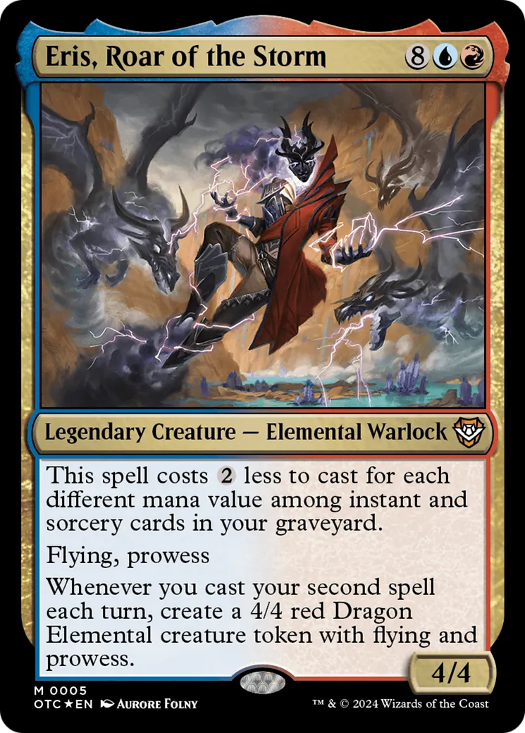 Eris, Roar of the Storm — Outlaws of Thunder Junction Commander — Magic: The Gathering
