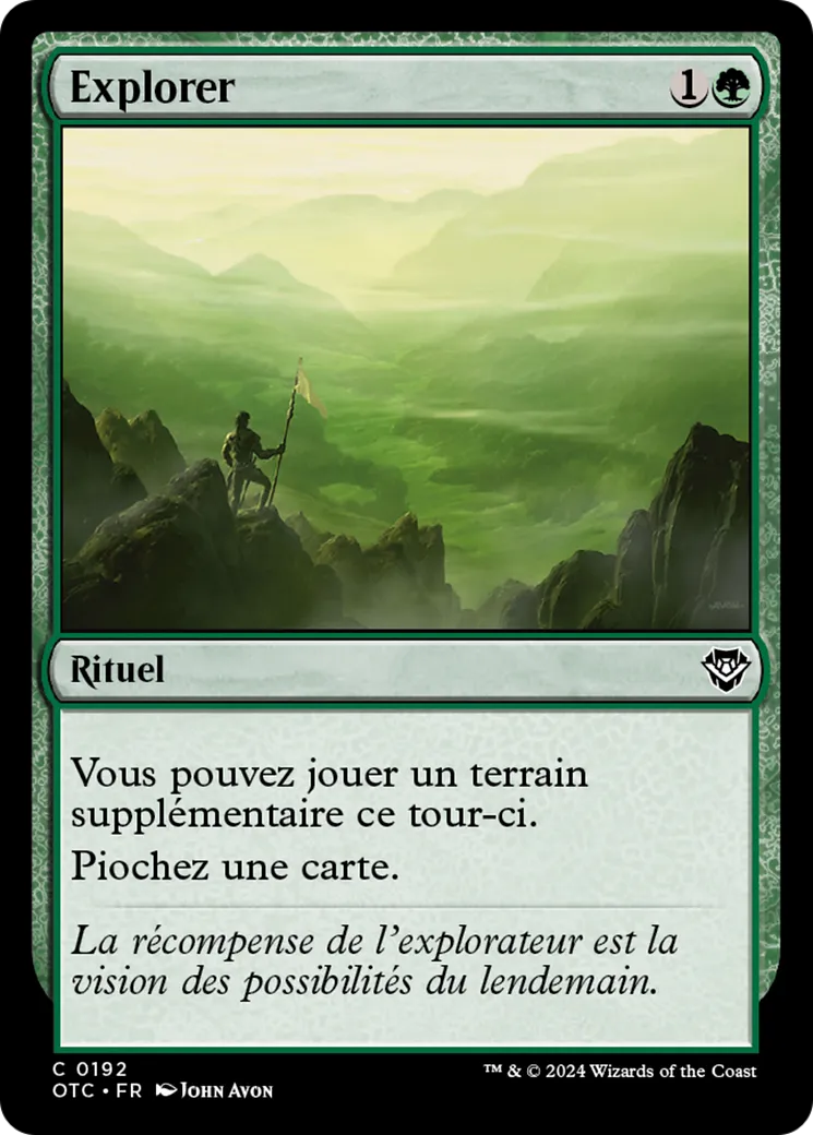 Explorer — Outlaws of Thunder Junction Commander — Magic: The Gathering