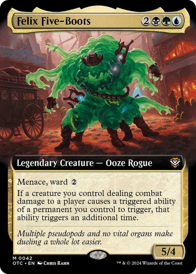Felix Five-Boots — Outlaws of Thunder Junction Commander — Magic: The Gathering