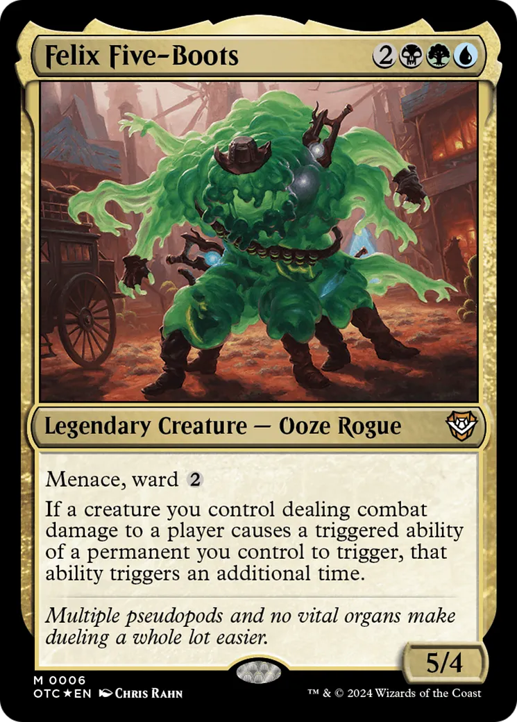 Felix Five-Boots — Outlaws of Thunder Junction Commander — Magic: The Gathering