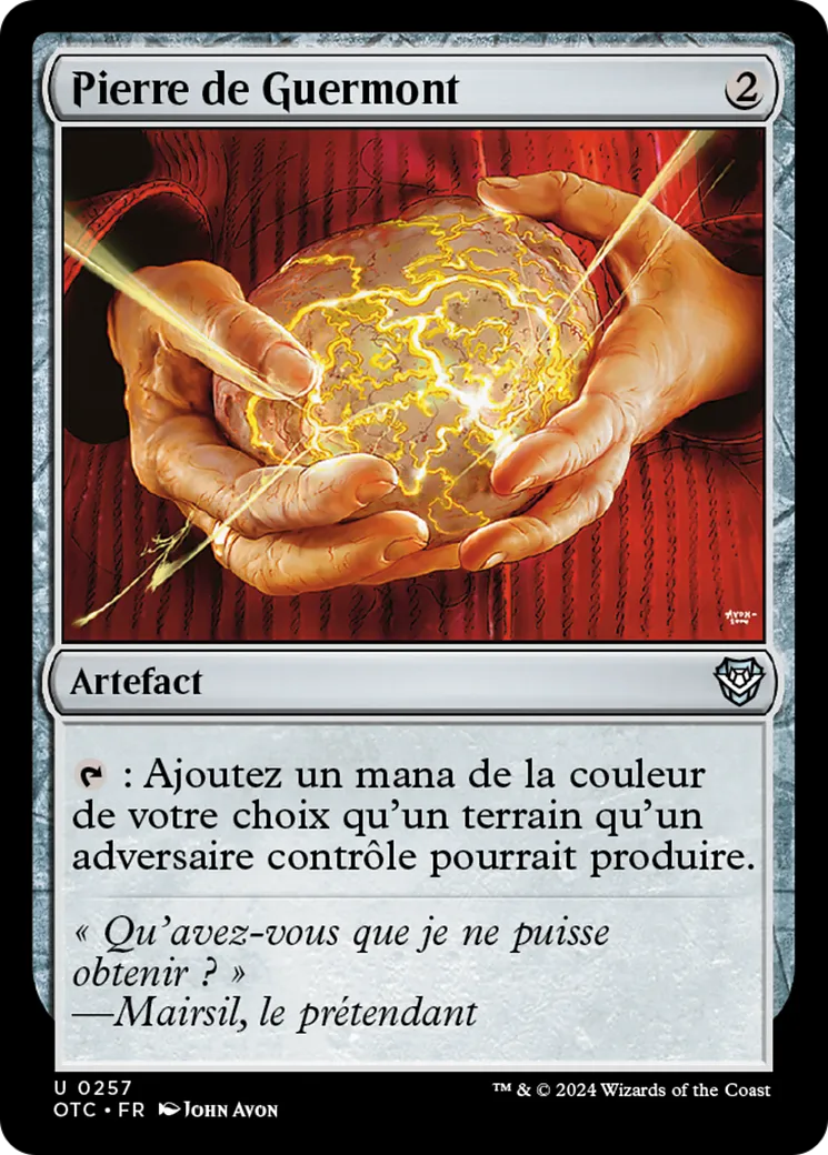 Pierre de Guermont — Outlaws of Thunder Junction Commander — Magic: The Gathering