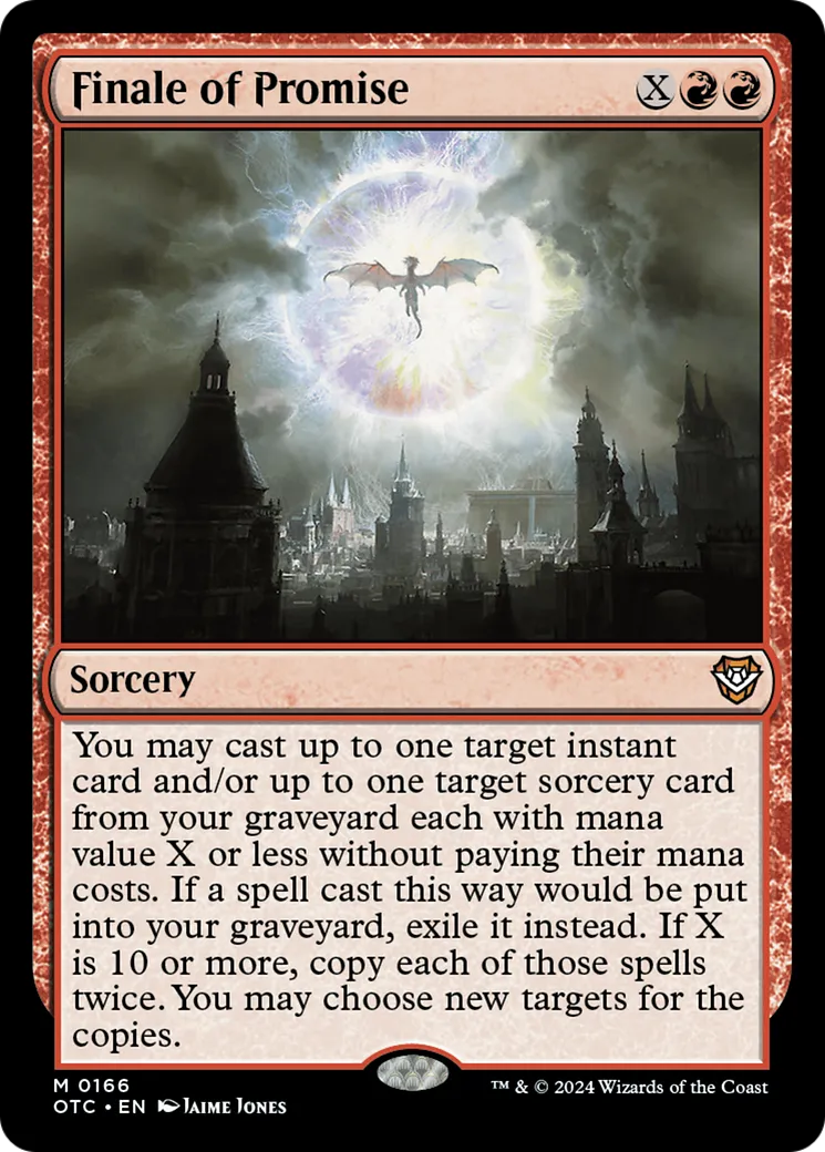 Finale of Promise — Outlaws of Thunder Junction Commander — Magic: The Gathering
