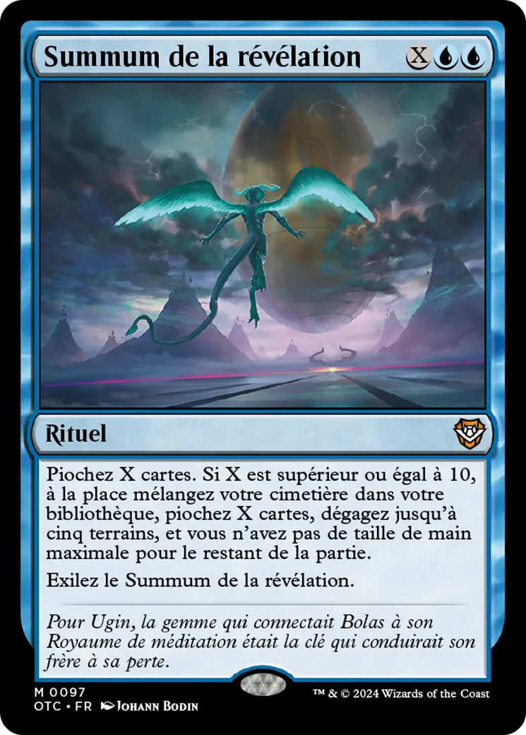 Summum de la révélation — Outlaws of Thunder Junction Commander — Magic: The Gathering