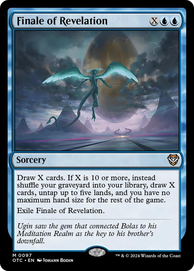 Summum de la révélation — Outlaws of Thunder Junction Commander — Magic: The Gathering