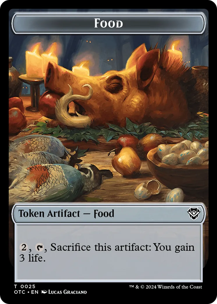 Food — Outlaws of Thunder Junction Commander — Magic: The Gathering