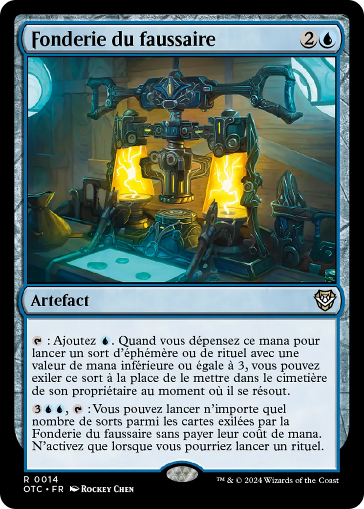 Fonderie du faussaire — Outlaws of Thunder Junction Commander — Magic: The Gathering
