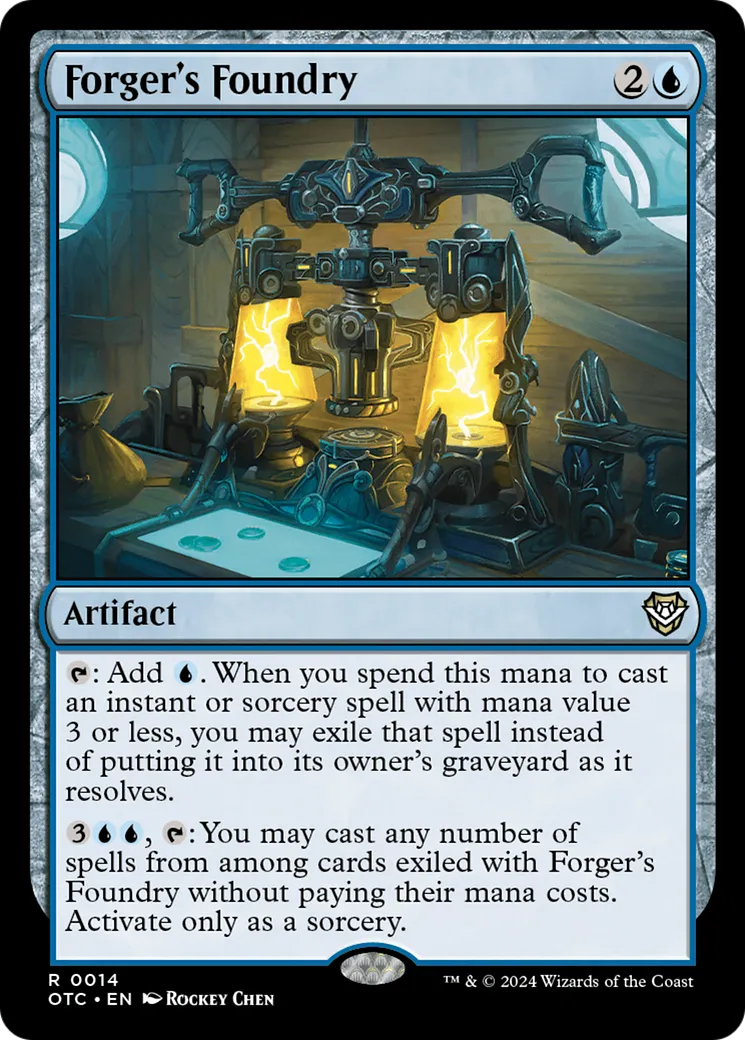 Forger's Foundry — Outlaws of Thunder Junction Commander — Magic: The Gathering