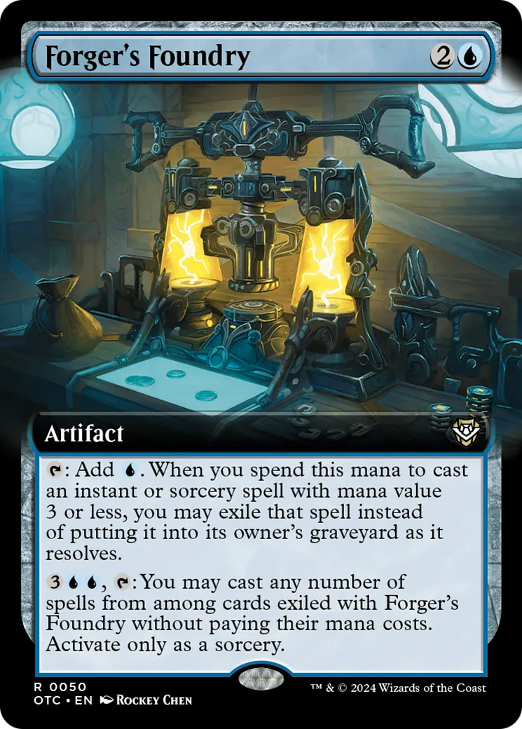 Forger's Foundry — Outlaws of Thunder Junction Commander — Magic: The Gathering