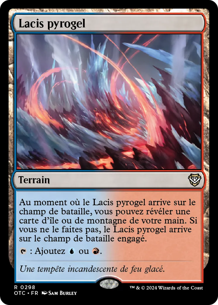 Lacis pyrogel — Outlaws of Thunder Junction Commander — Magic: The Gathering