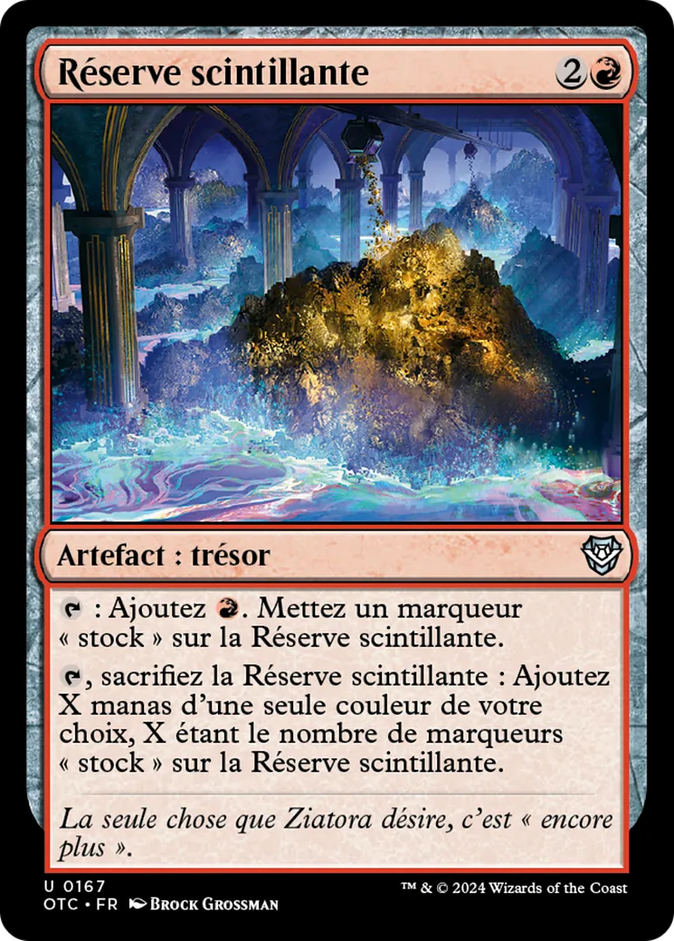 Réserve scintillante — Outlaws of Thunder Junction Commander — Magic: The Gathering