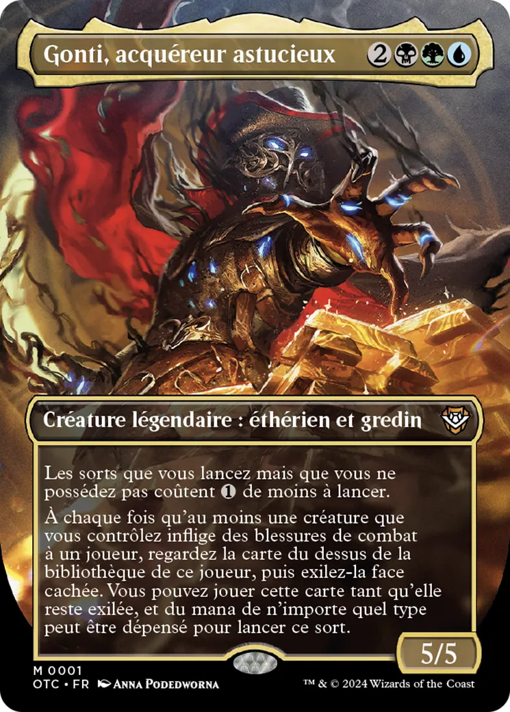 Gonti, acquéreur astucieux — Outlaws of Thunder Junction Commander — Magic: The Gathering