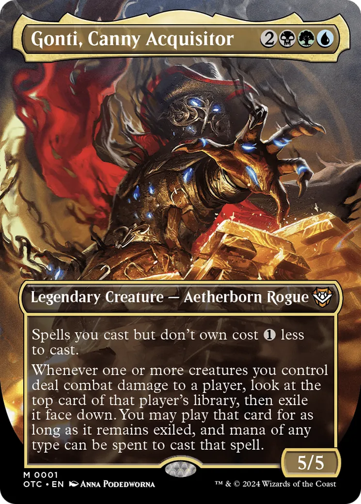 Gonti, Canny Acquisitor — Outlaws of Thunder Junction Commander — Magic: The Gathering
