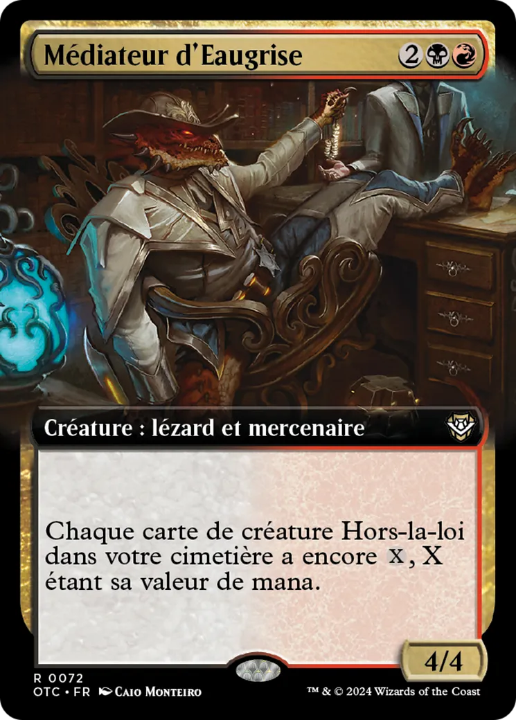 Médiateur d'Eaugrise — Outlaws of Thunder Junction Commander — Magic: The Gathering