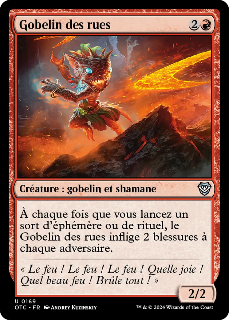 Gobelin des rues — Outlaws of Thunder Junction Commander — Magic: The Gathering