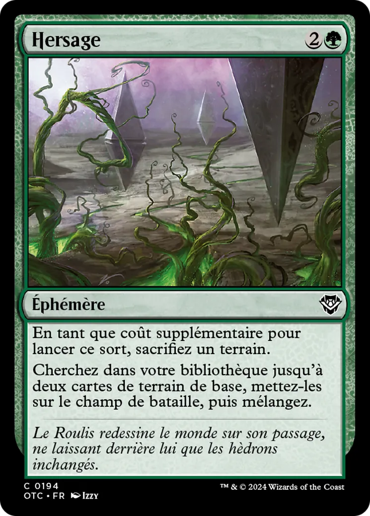 Hersage — Outlaws of Thunder Junction Commander — Magic: The Gathering