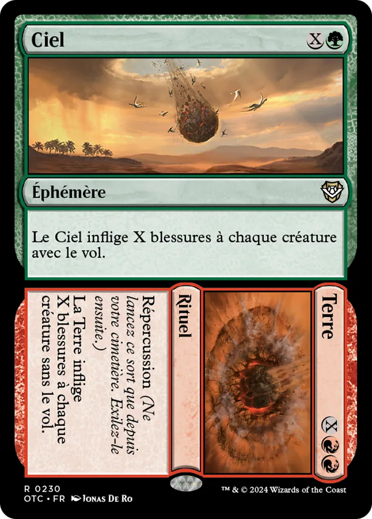 Ciel // Terre — Outlaws of Thunder Junction Commander — Magic: The Gathering