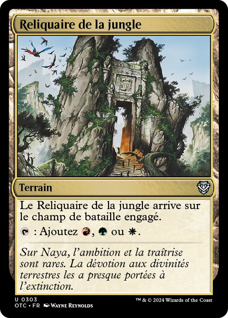 Reliquaire de la jungle — Outlaws of Thunder Junction Commander — Magic: The Gathering