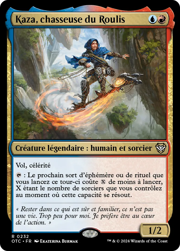 Kaza, chasseuse du Roulis — Outlaws of Thunder Junction Commander — Magic: The Gathering