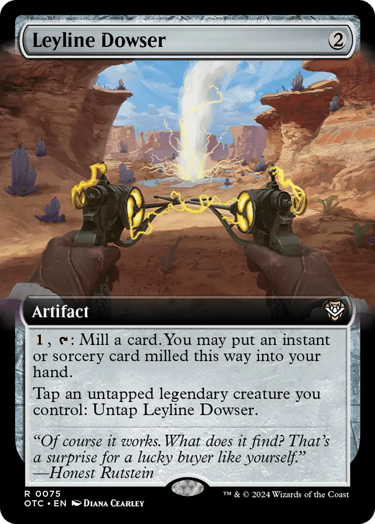 Leyline Dowser — Outlaws of Thunder Junction Commander — Magic: The Gathering