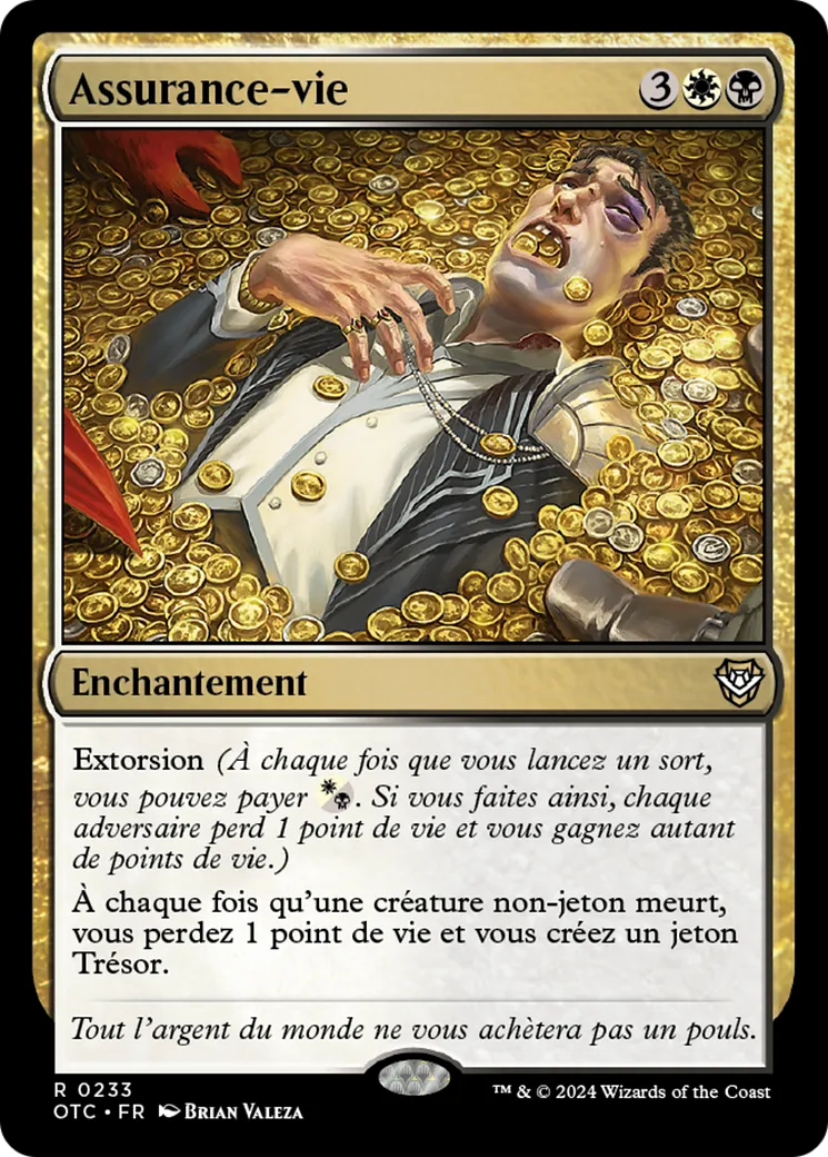 Assurance-vie — Outlaws of Thunder Junction Commander — Magic: The Gathering