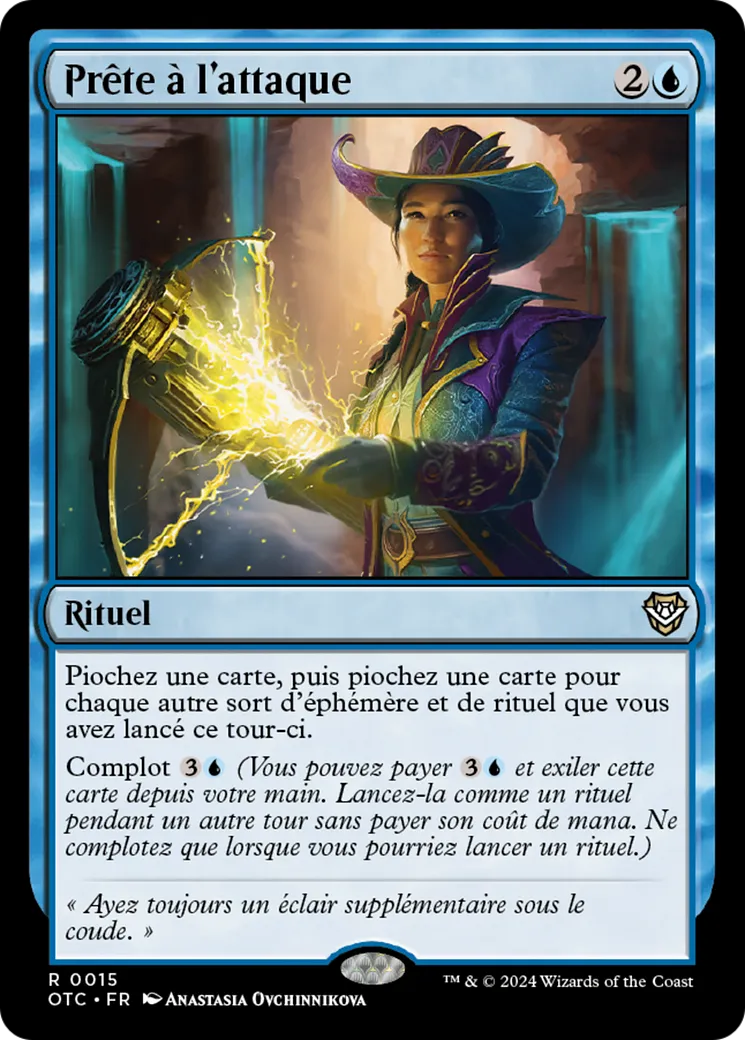 Prête à l'attaque — Outlaws of Thunder Junction Commander — Magic: The Gathering