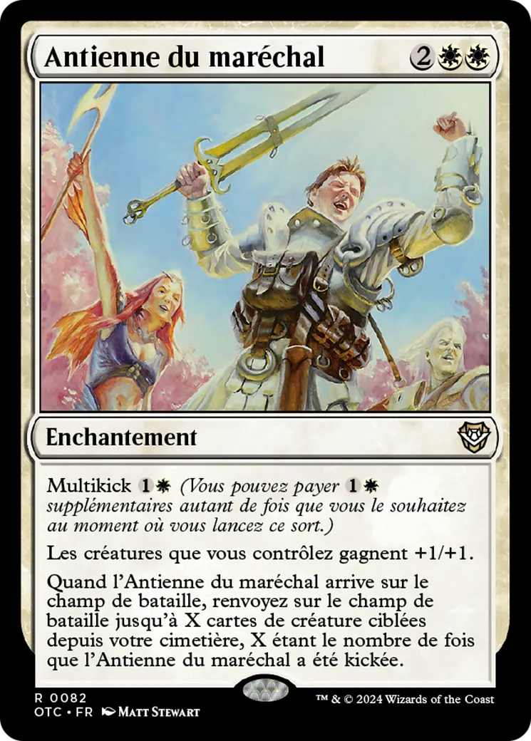 Antienne du maréchal — Outlaws of Thunder Junction Commander — Magic: The Gathering