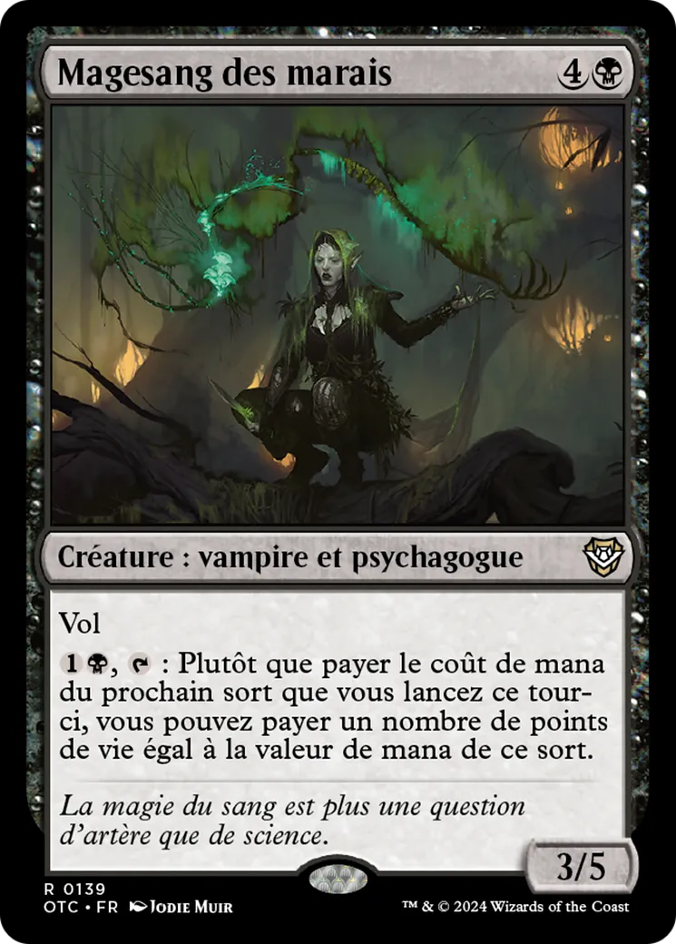 Magesang des marais — Outlaws of Thunder Junction Commander — Magic: The Gathering