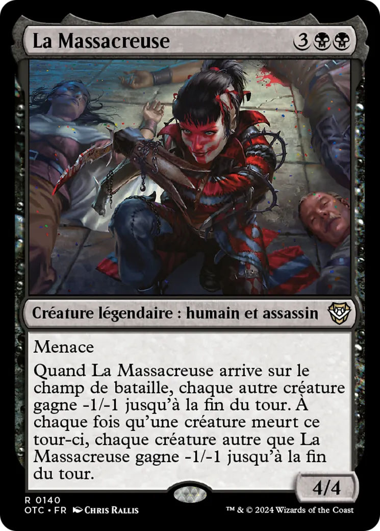 La Massacreuse — Outlaws of Thunder Junction Commander — Magic: The Gathering