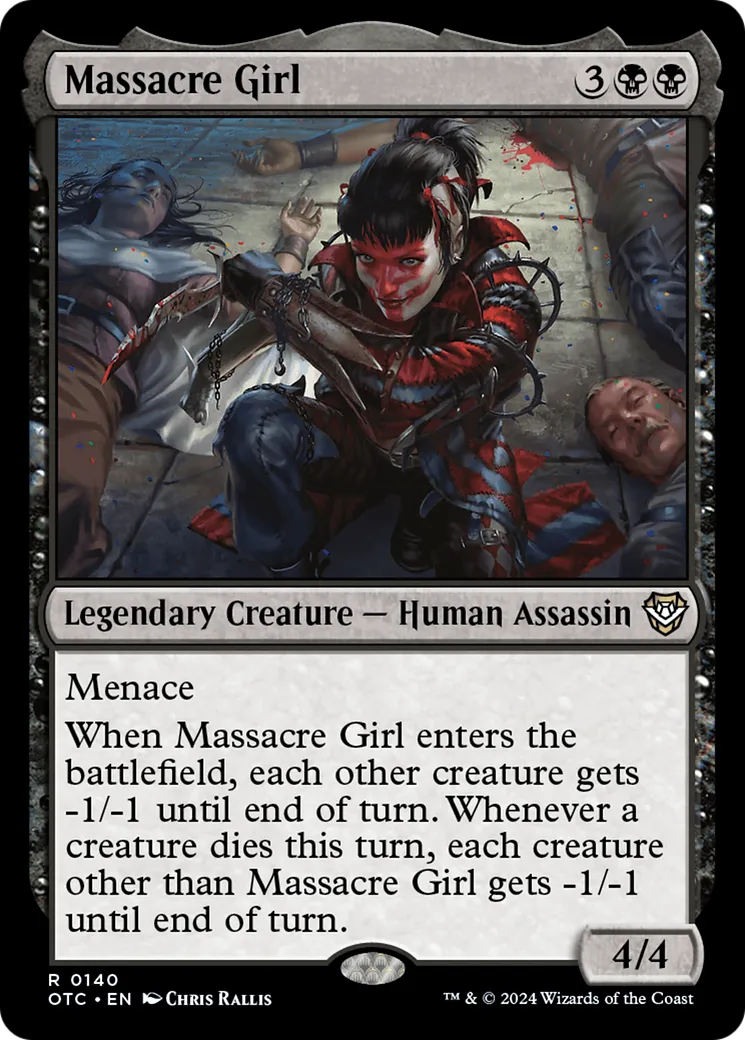La Massacreuse — Outlaws of Thunder Junction Commander — Magic: The Gathering