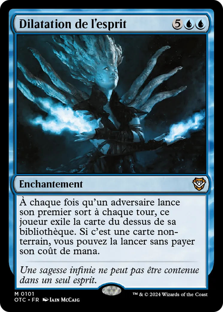 Dilatation de l'esprit — Outlaws of Thunder Junction Commander — Magic: The Gathering