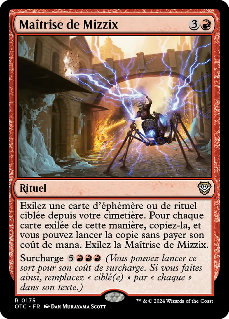 Maîtrise de Mizzix — Outlaws of Thunder Junction Commander — Magic: The Gathering