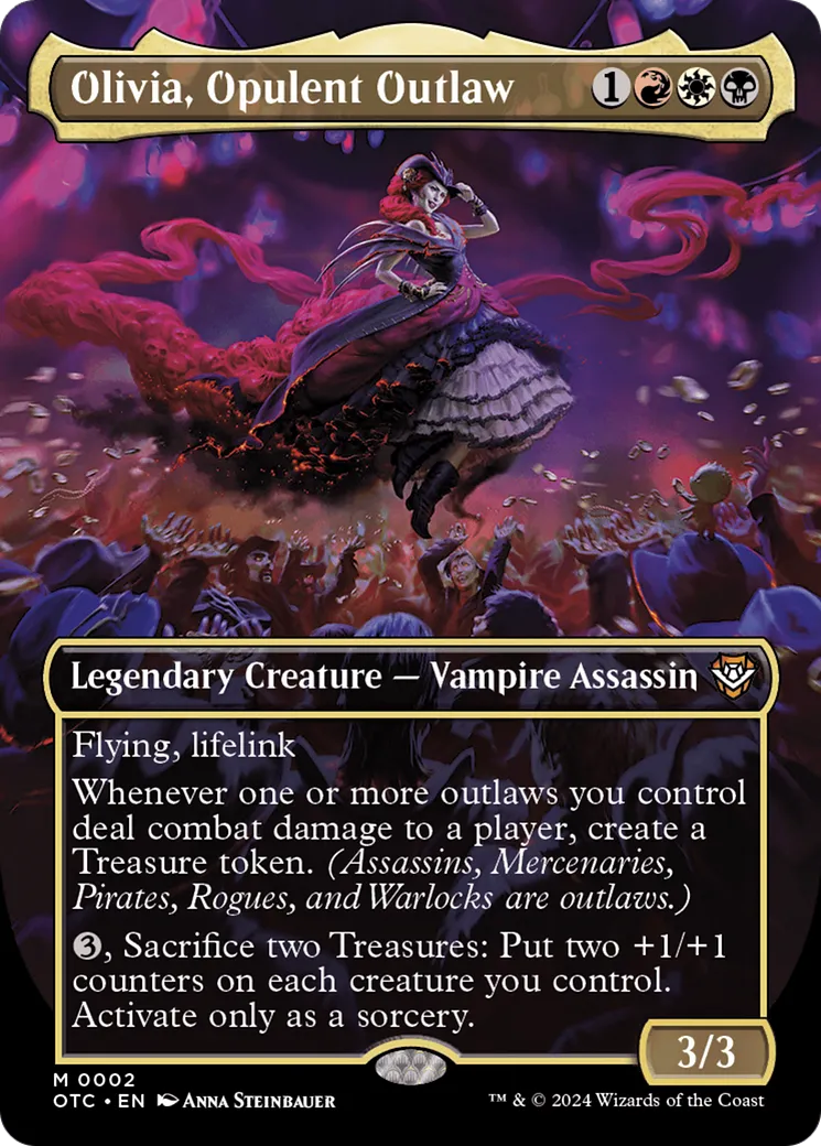 Olivia, Opulent Outlaw — Outlaws of Thunder Junction Commander — Magic: The Gathering
