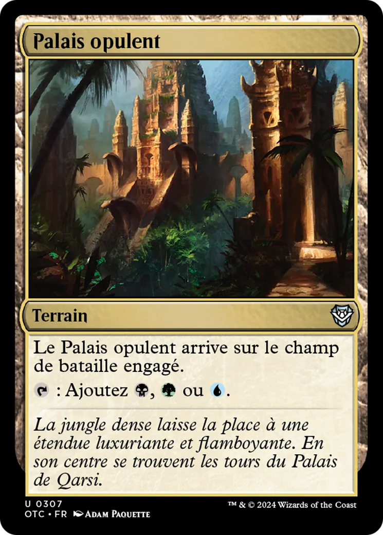 Palais opulent — Outlaws of Thunder Junction Commander — Magic: The Gathering