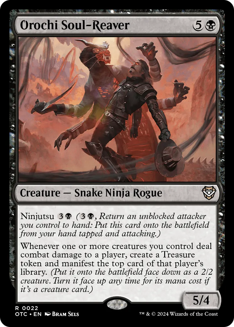 Orochi Soul-Reaver — Outlaws of Thunder Junction Commander — Magic: The Gathering
