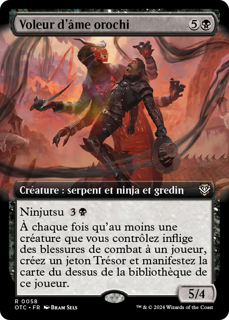 Voleur d'âme orochi from Outlaws of Thunder Junction Commander - Magic: The Gathering
