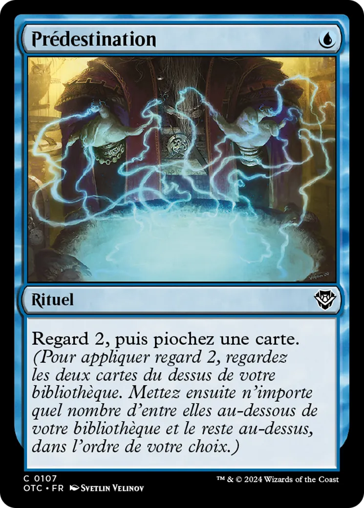 Prédestination — Outlaws of Thunder Junction Commander — Magic: The Gathering