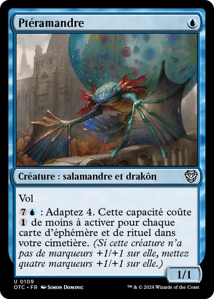 Ptéramandre — Outlaws of Thunder Junction Commander — Magic: The Gathering