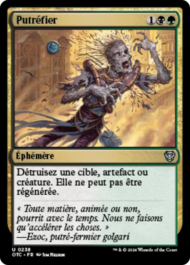 Putréfier — Outlaws of Thunder Junction Commander — Magic: The Gathering