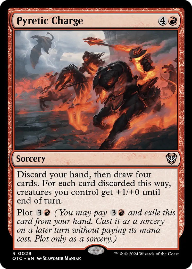 Pyretic Charge — Outlaws of Thunder Junction Commander — Magic: The Gathering