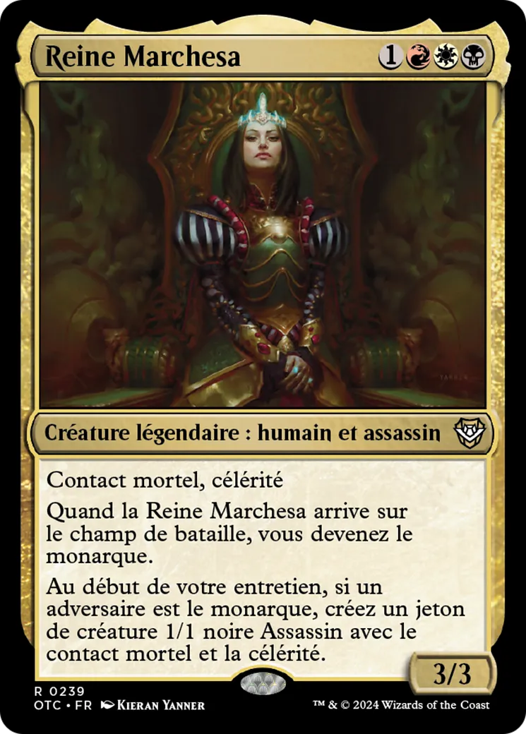 Reine Marchesa — Outlaws of Thunder Junction Commander — Magic: The Gathering